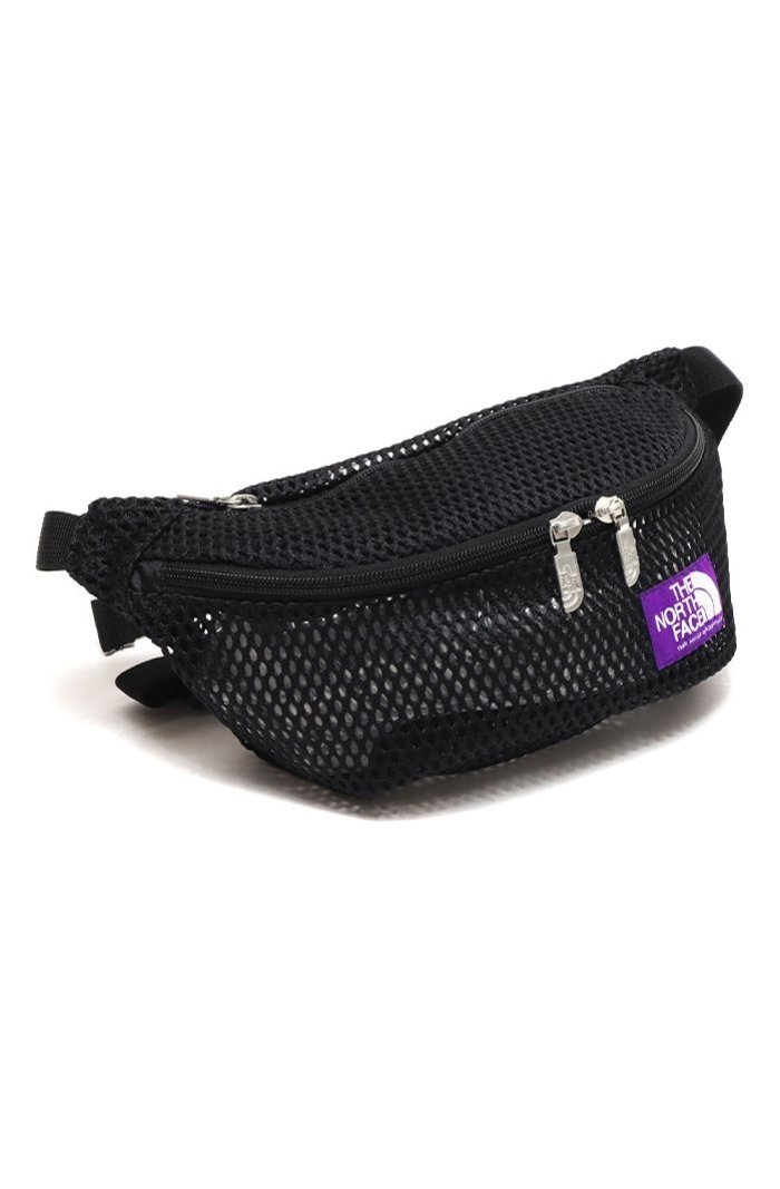 THE NORTH FACE PURPLE LABEL MESH WAIST BAG アトモスピンク バッグ ウエストポーチ ブラック【送料無料】