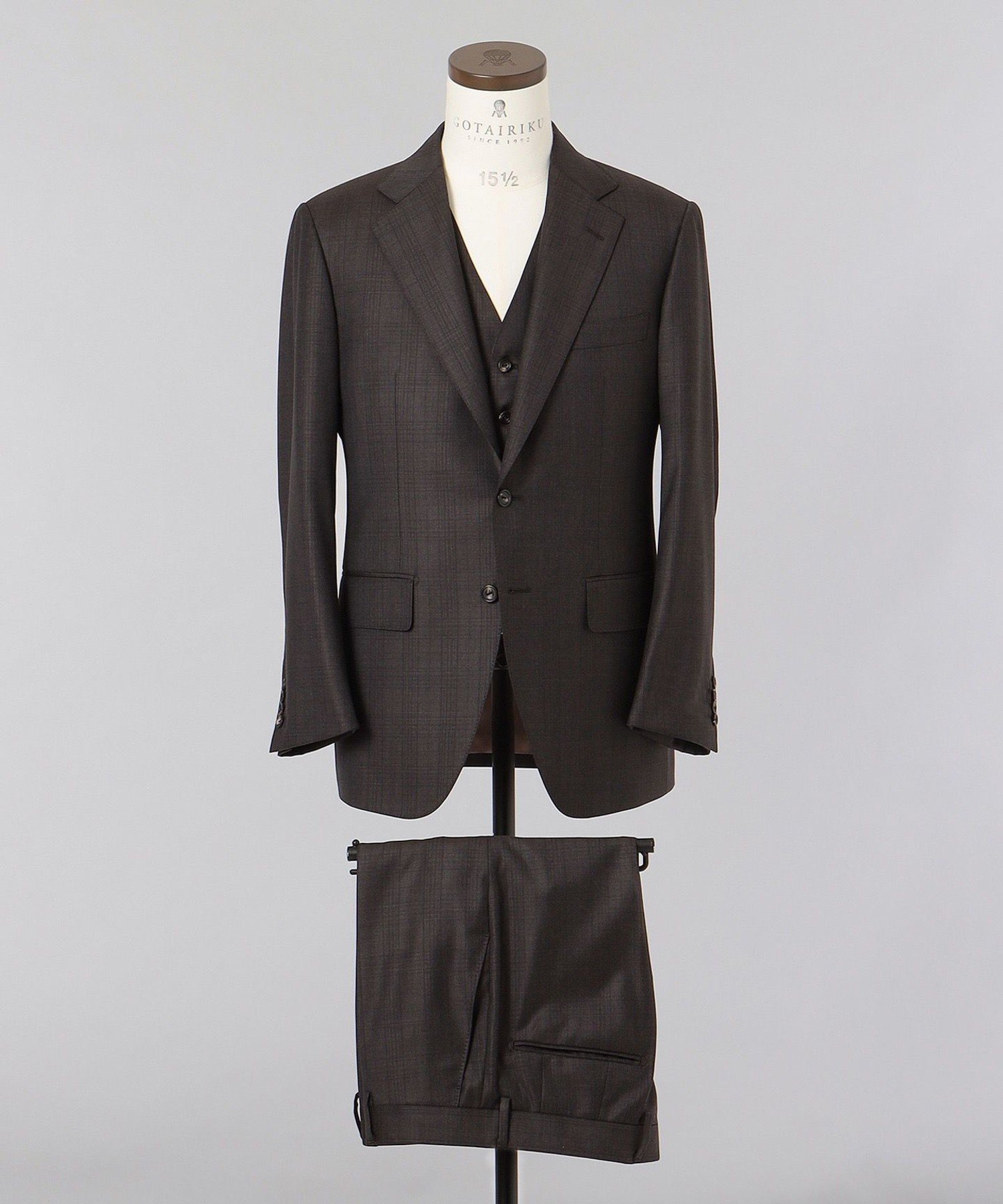 【SALE/20%OFF】GOTAIRIKU 【Loro Piana Fabri】365 3ピーススーツ ゴタイリク スーツ・フォーマル セットアップスーツ ブ...