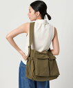 BEAUTY&YOUTH UNITED ARROWS フロント ダブルポケット ビッグ ショルダーバッグ ビューティー&ユース ユナイテッドアローズ バッグ シ...