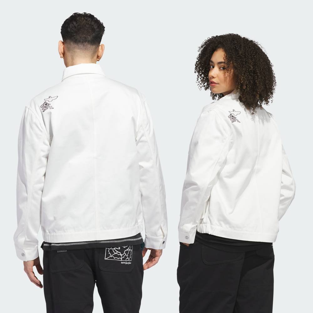 【公式】アディダス adidas 返品可 スケートボーディング x マーク・ゴンザレス ジャケット アディダス ジャケット・アウター ブルゾン・ジャンパー ホワイト