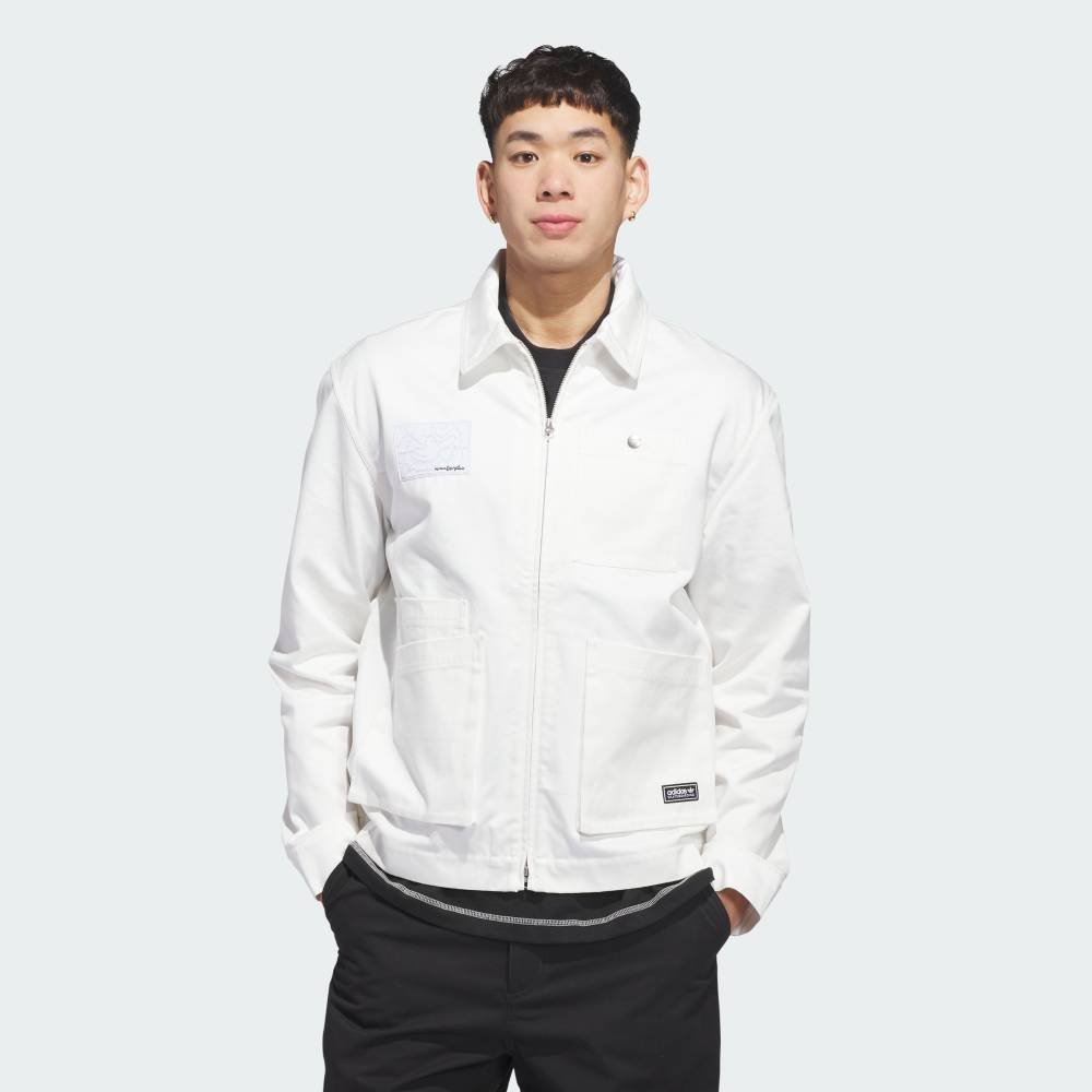 【公式】アディダス adidas 返品可 スケートボーディング x マーク・ゴンザレス ジャケット アディダス ジャケット・アウター ブルゾン・ジャンパー ホワイト