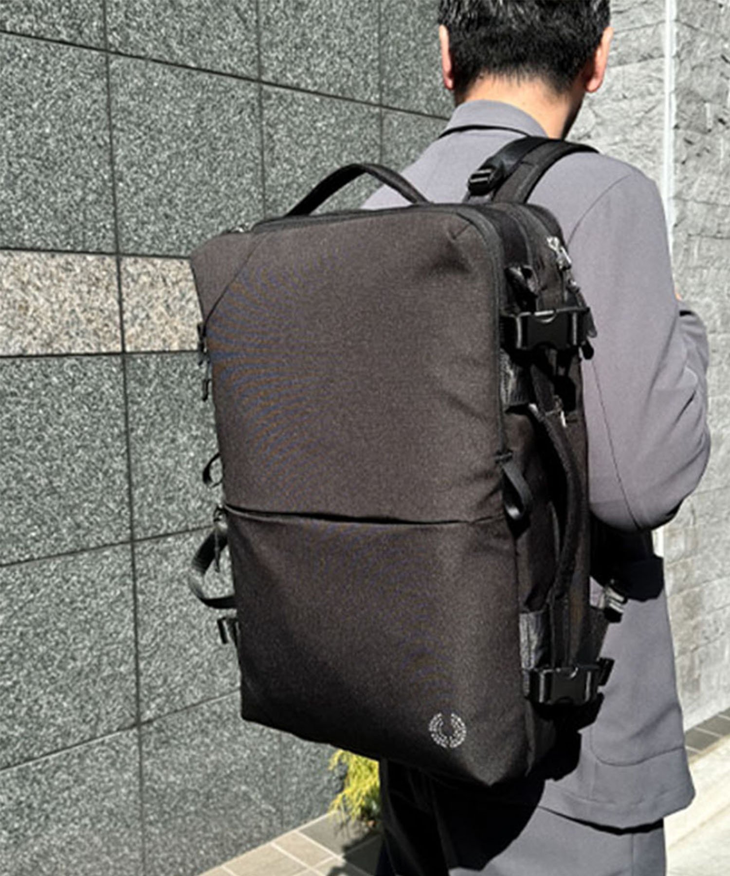 P.I.D 【PID】2Way ビジネスバッグ 40L ロワード バッグ ビジネスバッグ・ブリーフケース グレー ブラ..