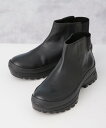 NANO universe PADRONE/BACK GORE BOOTS ナノユニバース シューズ・靴 ブーツ ブラック【送料無料】