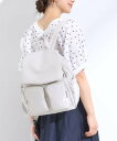 【SALE/10%OFF】SHOO・LA・RUE 【撥水】Wポケットリュック シューラルー バッグ リュック・バックパック ブラック グレー【送料無料】