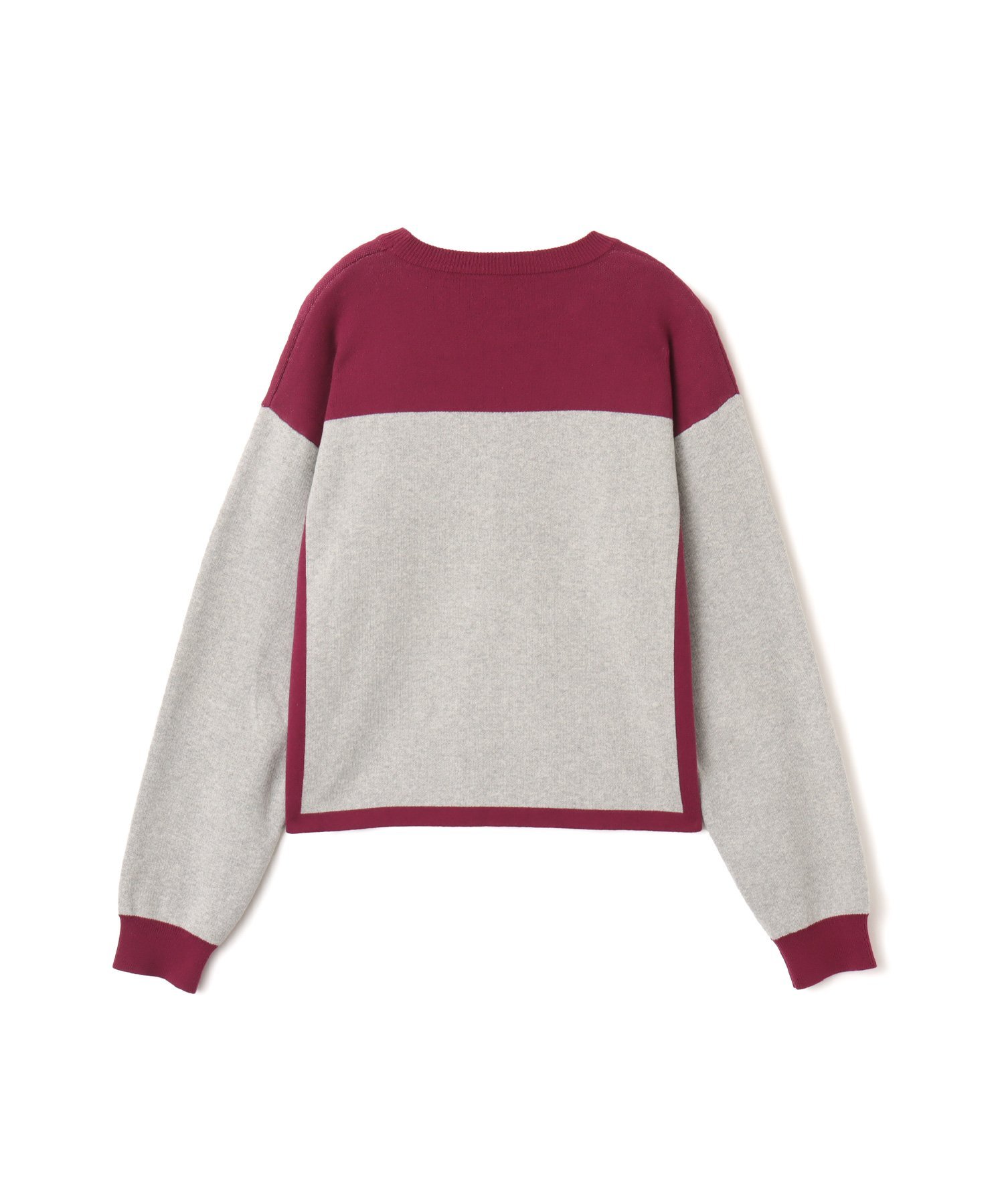 atmos pink atmos pink Rugger Knit Top GRAY アトモス トップス ニット グレー