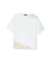 【SALE/50%OFF】TORNADO MART 【LADIES'】TORNADO MART∴シアーマーブル切り替えオーバーTシャツ トルネードマート トップ...