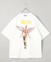 FREAK'S STORE NIRVANA IN UTERO TEE フリークスストア トップス カットソー・Tシャツ ホワイト【送料無料】