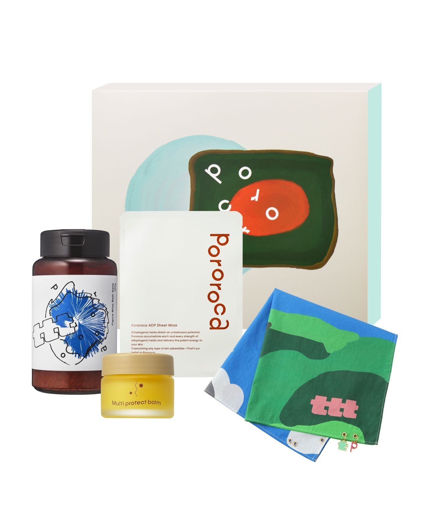 Pororoca 【Pororoca / ポロロッカ】TTT MSW * Pororoca Limited Gift Box ポロロッカ コフレ・キット・セット コフレ・コスメキット・ギフトセット ネイビー【送料無料】