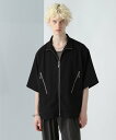 【SALE/32%OFF】HARE スタンドZIPシャツブルゾン ハレ トップス その他のトップス ブルー ブラック パープル グレー グリーン【送料無料】