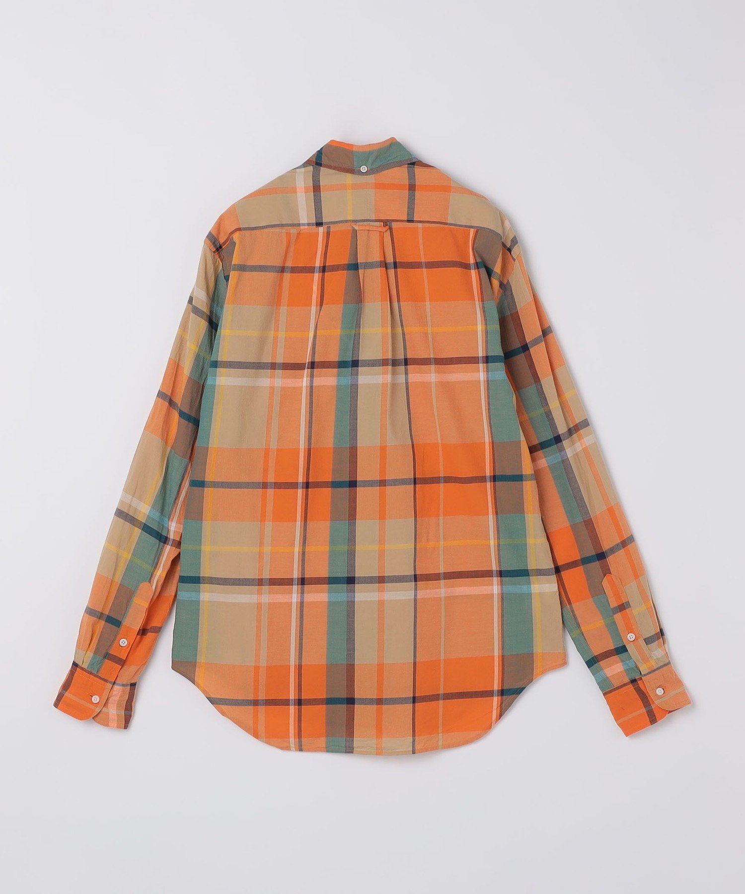 MEN Gitman Vintage: BD ARCHIVE IND MADARS シップス トップス シャツ・ブラウス パープル オレンジ