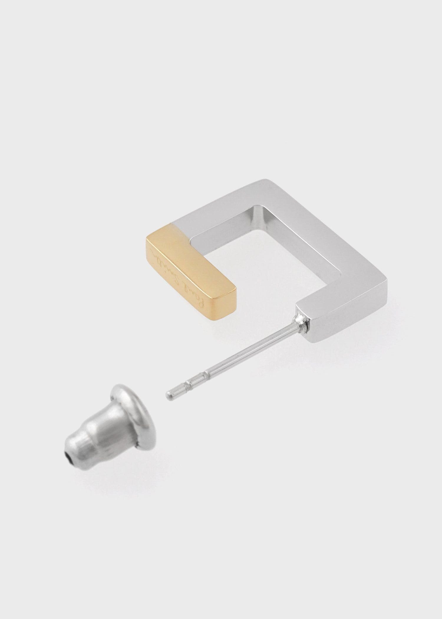 Paul Smith "Square Shape" シングルピアス ポール・スミス アクセサリー・腕時計 その他のアクセサリー・腕時計 シルバー【送料無料】