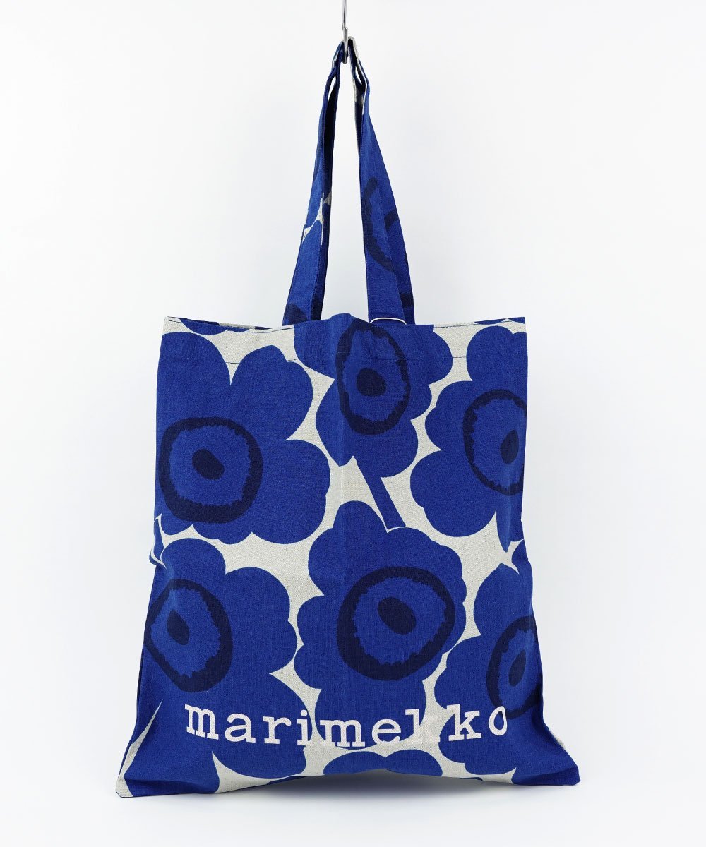 マリメッコ トートバッグ KIOSKI VANKKA UNIKKO ブルーコムブルー バッグ トートバッグ