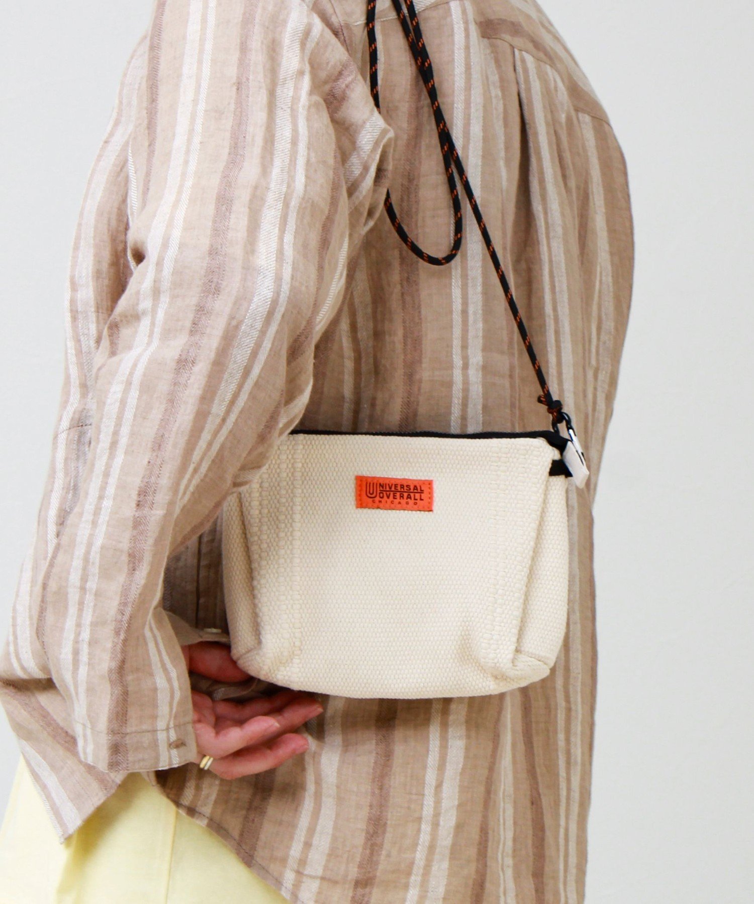 GLOSTER 【UNIVERSAL OVERALL】Summer knit sacoche フレディ アンド グロスター バッグ ショルダーバッグ ブラック オレンジ ブルー パープル ホワイト【送料無料】
