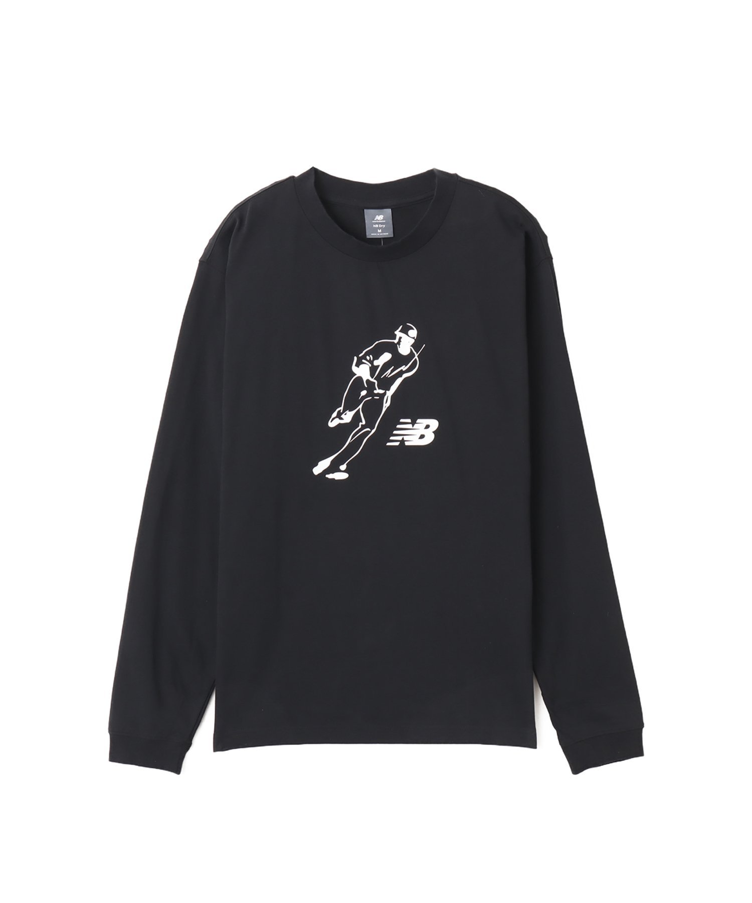 New Balance New Balance Shohei Always On Logo LS T-Shirt ブラック アトモス トップス カットソー・Tシャツ ブラック【送料無料】