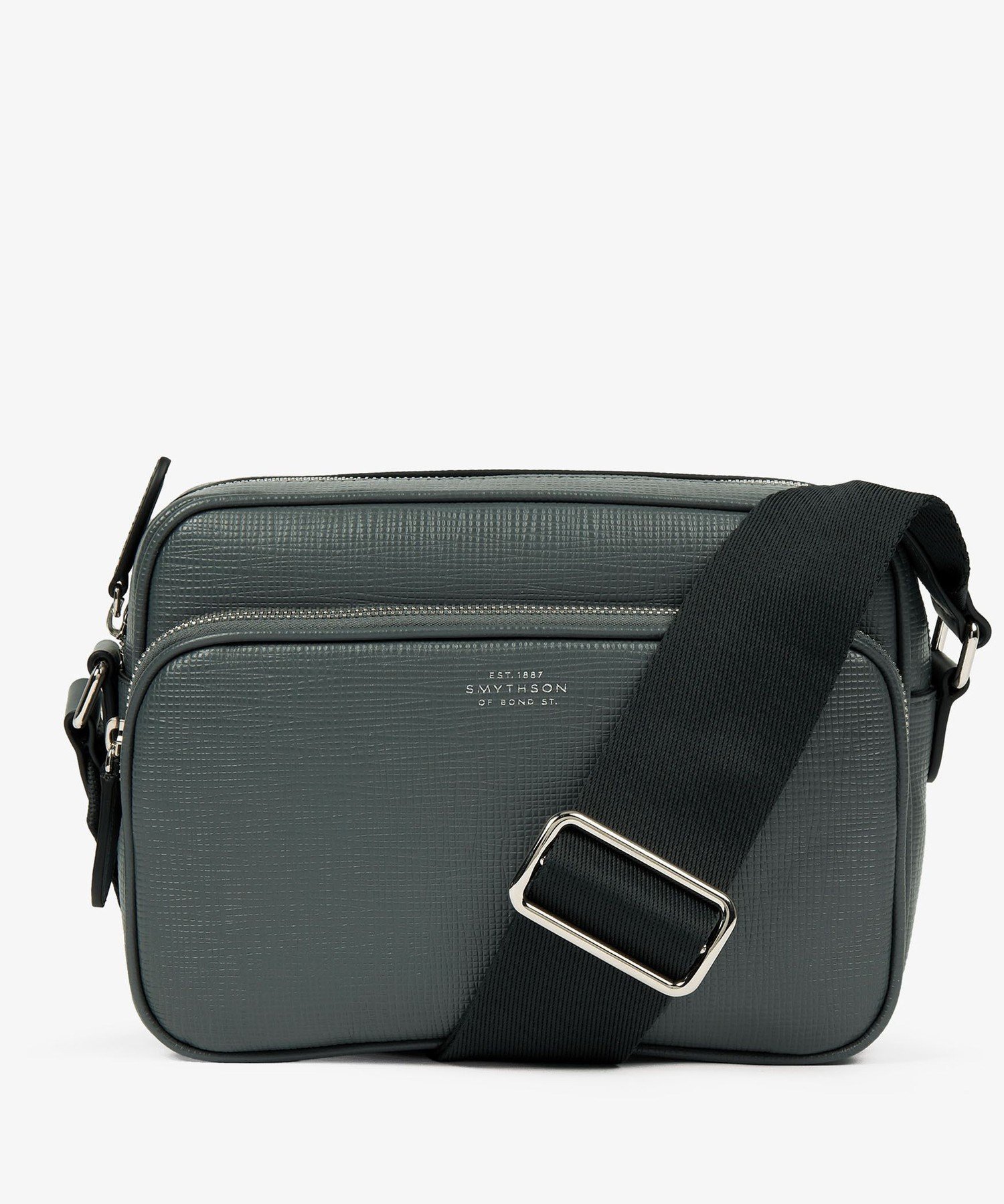 Crossbody Bag in Panama スマイソン バッグ ボディバッグ・ウエストポーチ グリーン