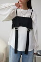 【SALE/60%OFF】AZUL BY MOUSSY ガータービスチェレイヤードトップス アズールバイマウジー トップス シャツ・ブラウス ブラック グレー ...