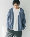 【SALE/20%OFF】LOWRYS FARM 【MENS】メッシュアミVカーディガン ローリーズファーム トップス カーディガン ブルー グレー ネイビー【...