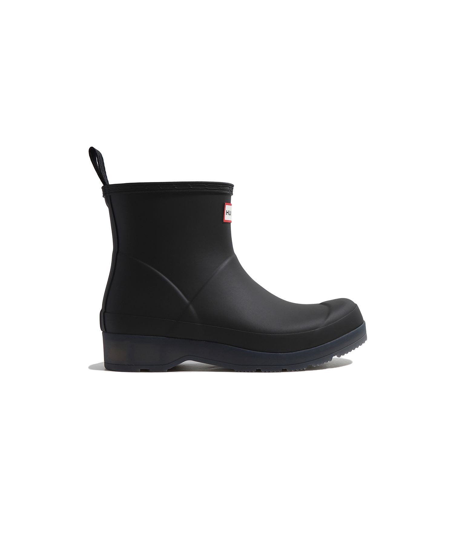 ADAM ET ROPE' FEMME 【HUNTER(ハンター)】PLAY SHORT TRANSLUCENT SOLE BOOT アダムエロペ シューズ・靴 レインシューズ・ブーツ ブラック【送料無料】