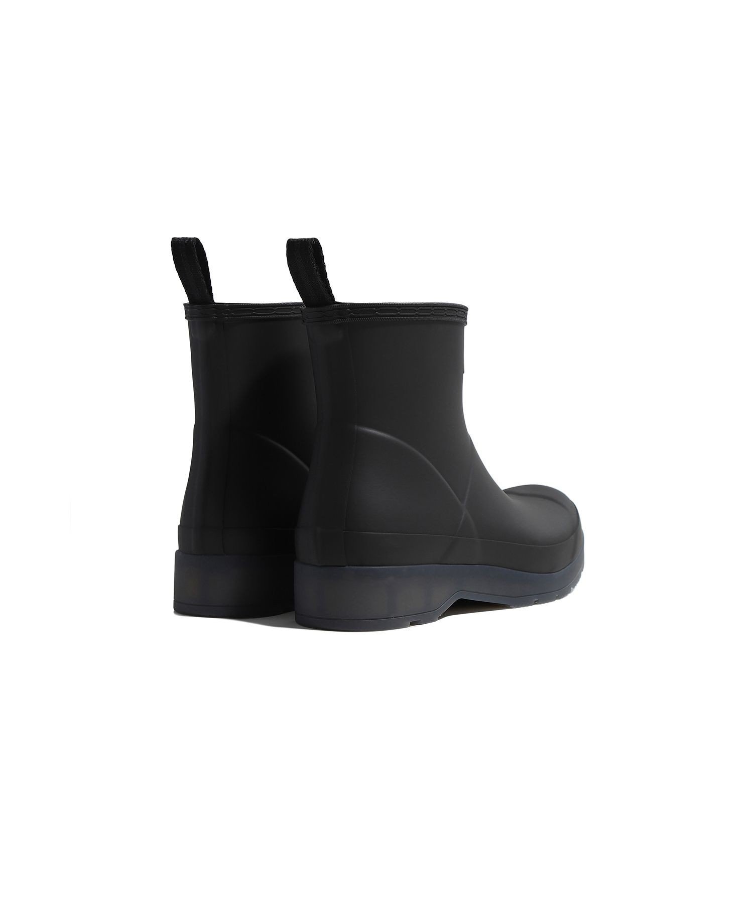 ADAM ET ROPE' FEMME 【HUNTER(ハンター)】PLAY SHORT TRANSLUCENT SOLE BOOT アダムエロペ シューズ・靴 レインシューズ・ブーツ ブラック【送料無料】