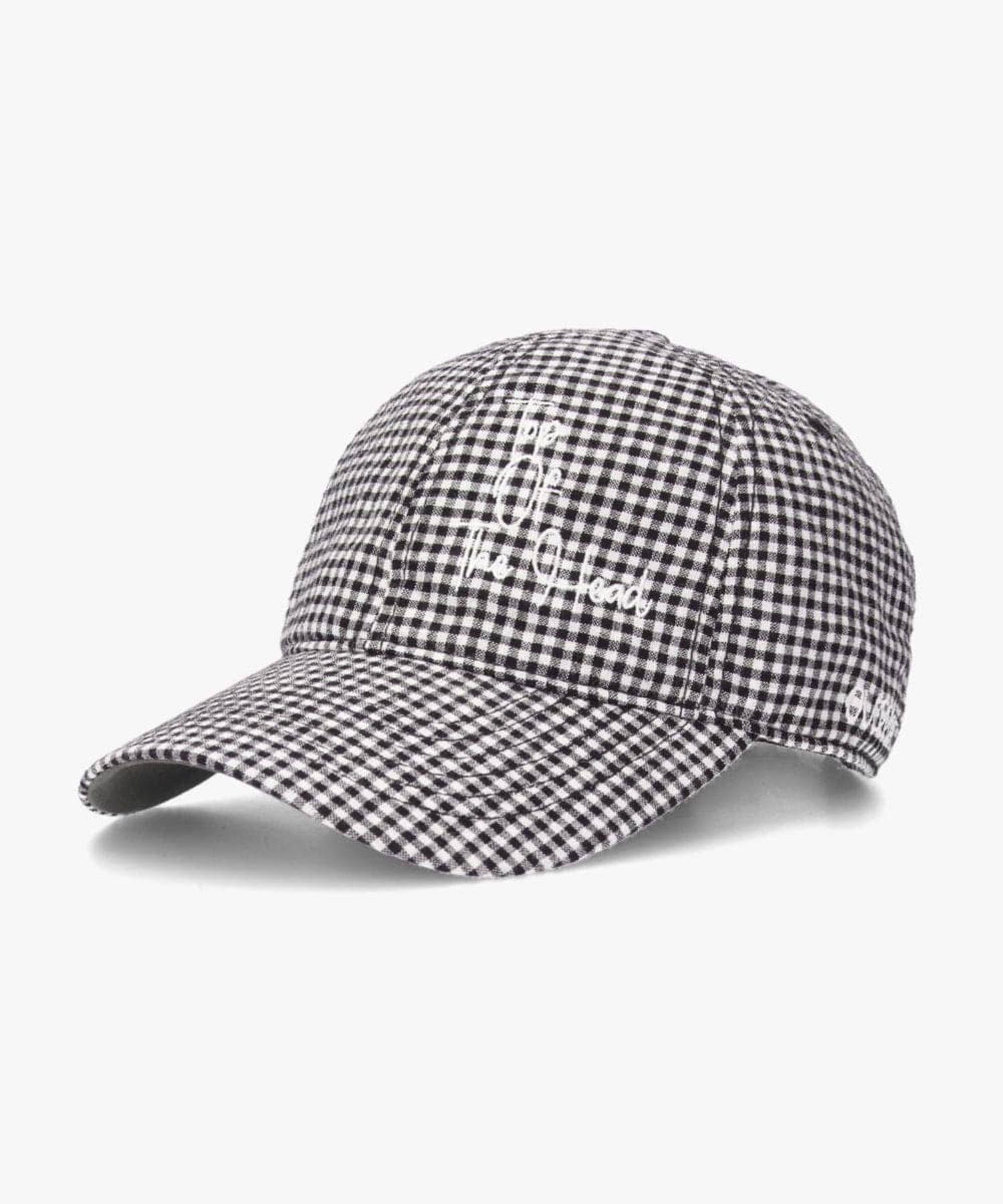 OVERRIDE OVERRIDE L/C CHECK EMB CAP SG / オーバーライド オーバーライド 帽子 キャップ レッド ブラック ブラウン グリーン【送料無料】