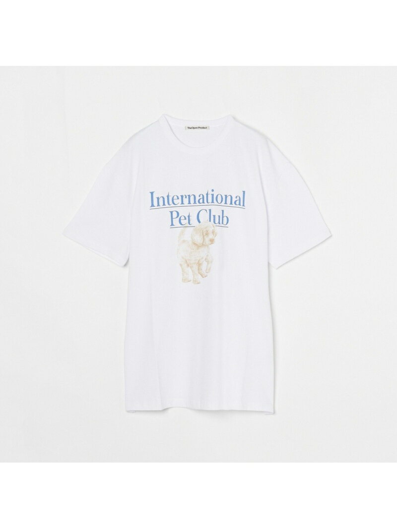 【SALE／30%OFF】THE OPEN PRODUCT PET T エリオポール トップス カットソー・Tシャツ ホワイト グレー カーキ【送料無料】のサムネイル