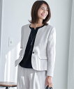 【SALE/30%OFF】IKKA LOUNGE 【洗濯機で洗える/セットアップ対応】ウォッシャブルキーネックジャケット イッカ ジャケット・アウター その他の...