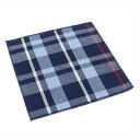 TOKYO SHIRTS ハンカチ ガーゼ 綿100% ネイビー系 メンズ レディース BU212904HEAJ00A-15-H10 トーキョーシャツ ファッシ...