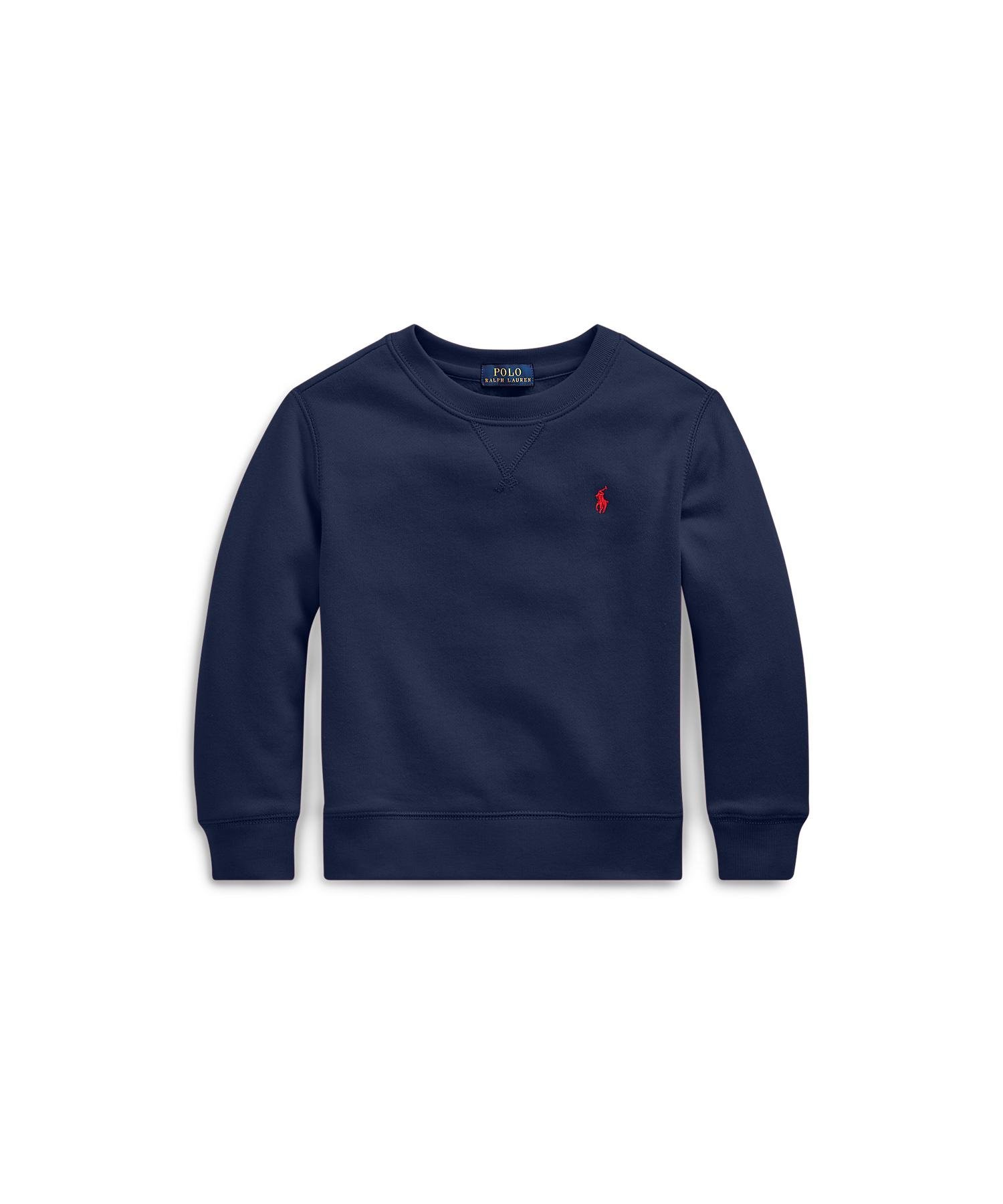 POLO RALPH LAUREN (ボーイズ 2才~7才)コットンブレンドフリース スウェットシャツ ラルフローレン トップス カットソー・Tシャツ ネイビー【送料無料】