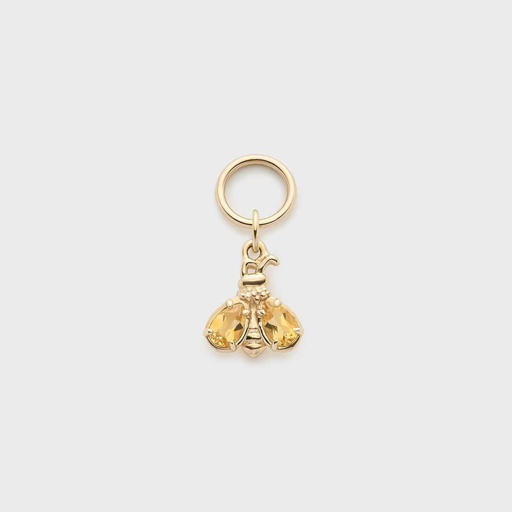 NOJESS 【Tiny Charm】K5シトリンチャーム ノジェス アクセサリー・腕時計 その他のアクセサリー・腕時計 イエロー【送料無料】