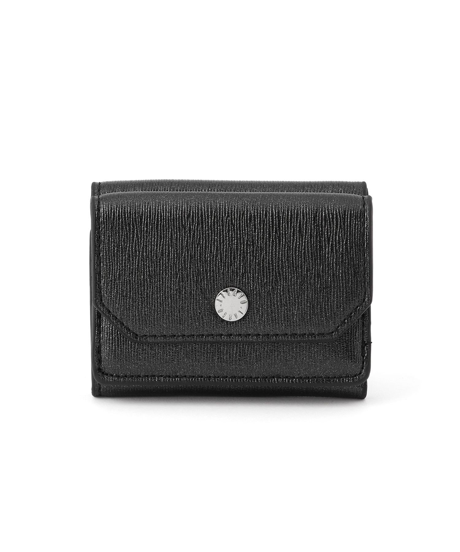 【SALE／20%OFF】ROPE' PICNIC PASSAGE 【LegatoLargo/レガートラルゴ】きらきらコモノ3つ折り財布 ロペピクニック 財布・ポーチ・ケース 財布 ゴールド シルバー ブラック