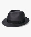 arth arth Buntal Fedora / アース オーバーライド 帽子 ハット ホワイト ブラック【送料無料】
