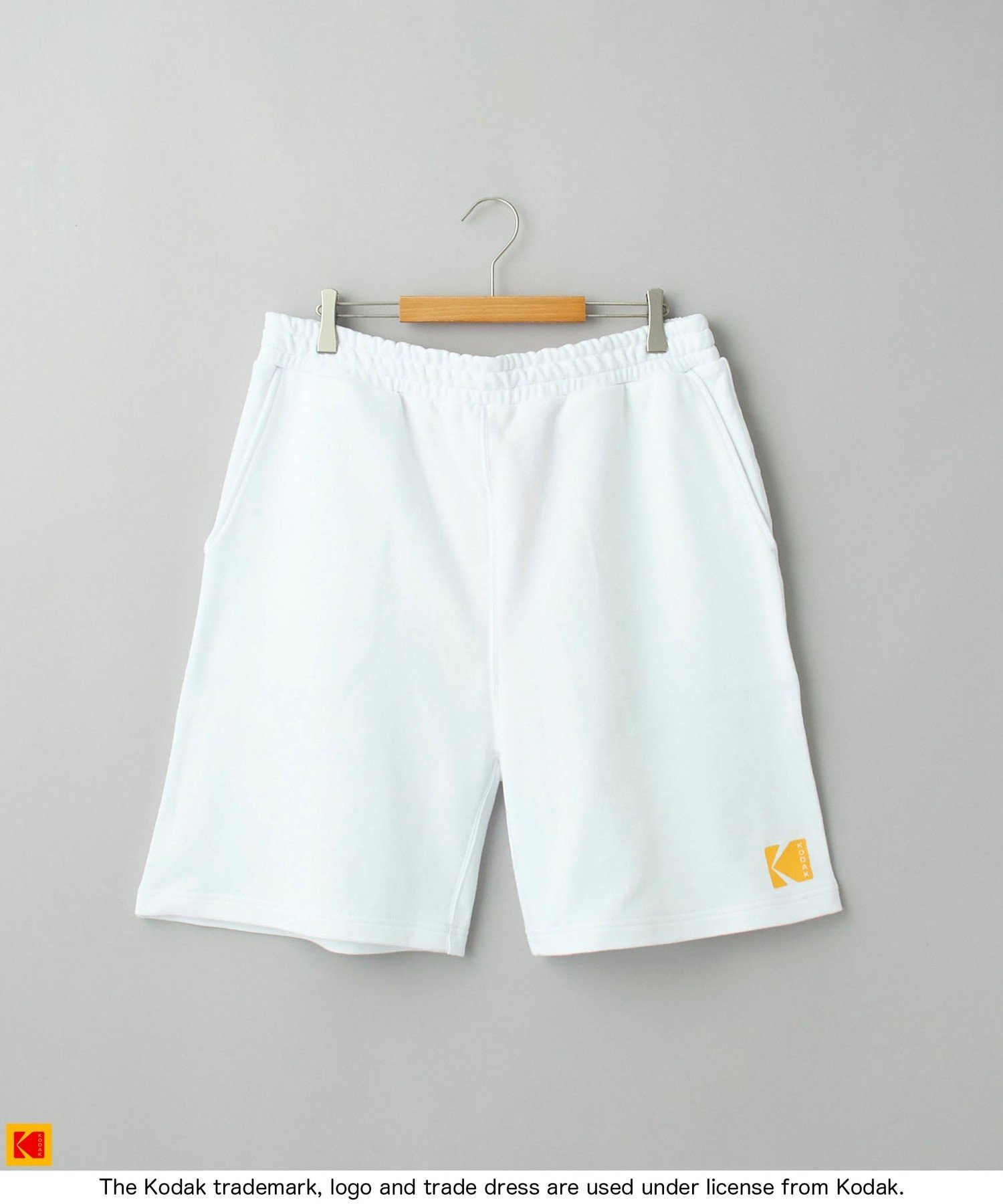 【Kodak/コダック】ロゴアイコンショーツ コーエン パンツ その他のパンツ ホワイト ブラック