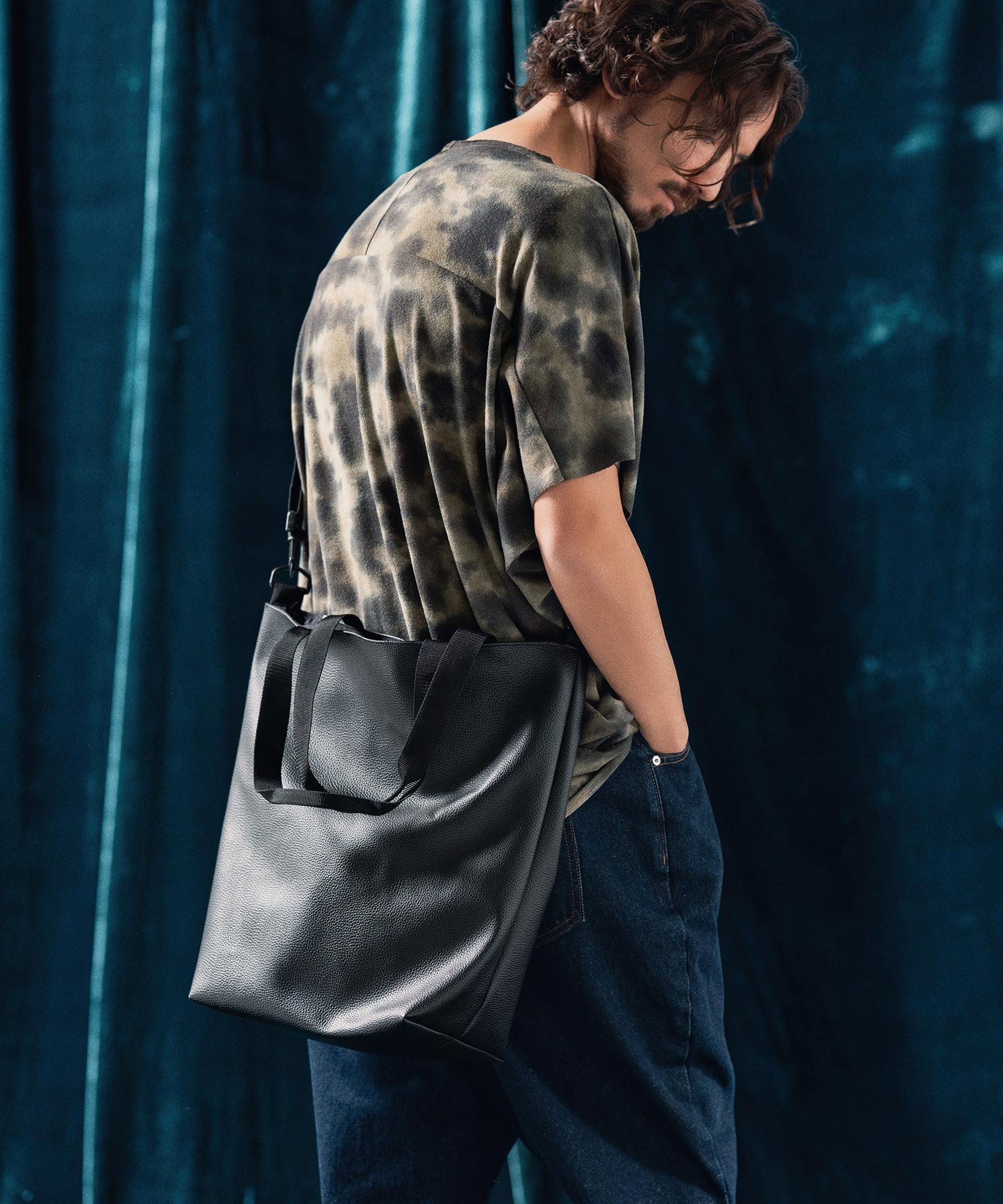 ANGENEHM mko12619-Tote bag トートバッグ カンビオ バッグ トートバッグ ブラック【送料無料】