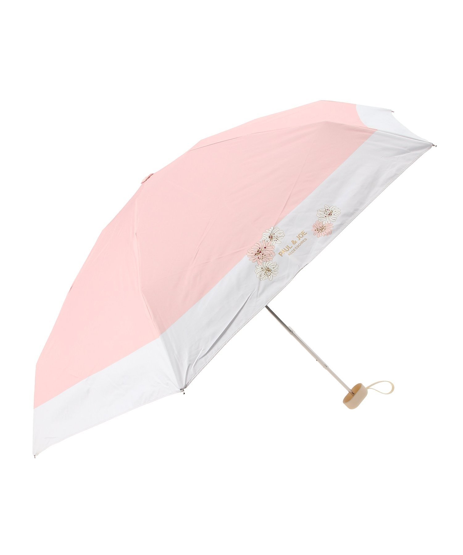 PAUL & JOE ACCESSOIRES PAUL & JOE ACCESSOIRES/(W)晴雨兼用傘 バイカラー ムーンバット ファッション雑貨 折りたたみ傘 パープル グリーン ベージュ ピンク【送料無料】