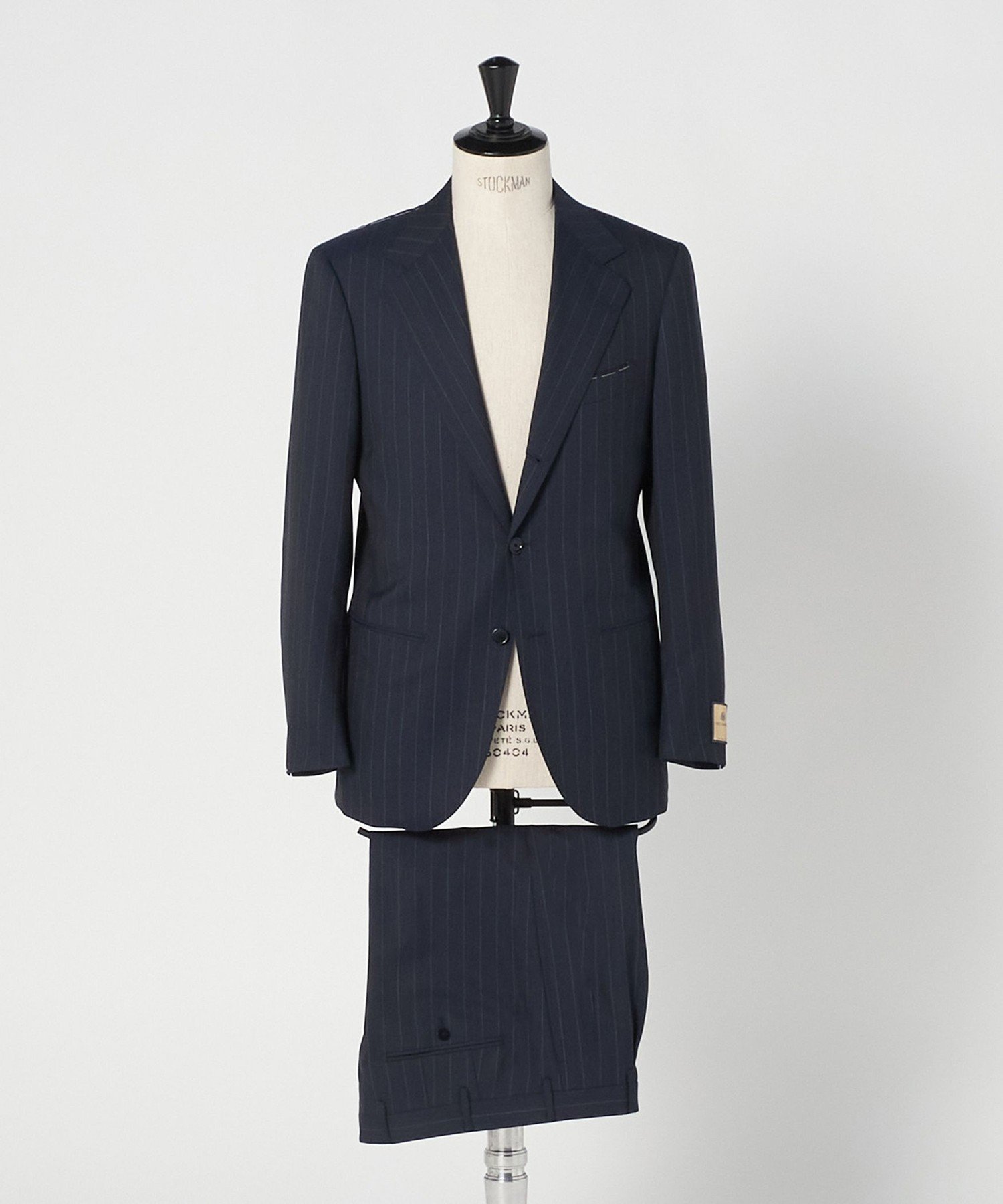 【SALE／50%OFF】UNITED ARROWS ＜SOVEREIGN＞ハンドライン バンカーストライプ シングル 3ボタン スーツ ユナイテッドアローズ スーツ・フォーマル セットアップスーツ【送料無料】