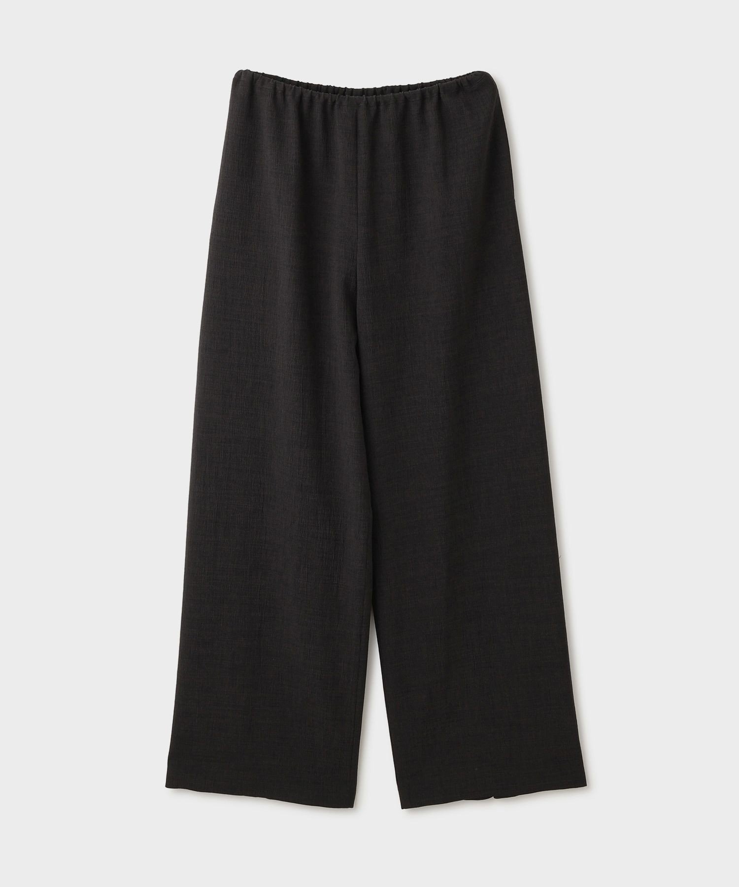 REALM 【一部店舗限定】【REALM(レルム)】GATHERED WAIST TUCK PANTS｜セットアップパンツ ロペ パンツ その他のパンツ ブラック グレー