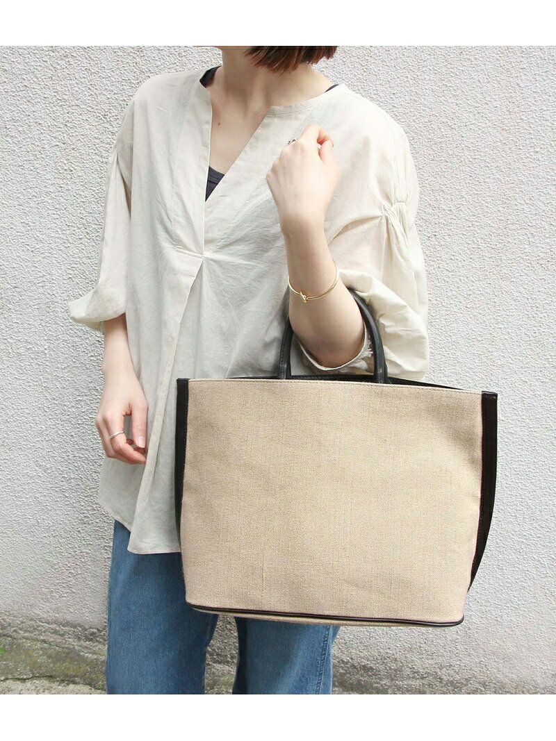 【SALE／30%OFF】ADAM ET ROPE' エコレザーコンビトート小 アダムエロペ バッグ ...