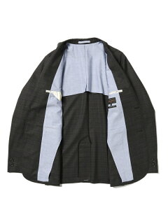Wool Check Sport Coat 11-16-1665-887: Charcoal Wool Check Sport Coat 11-16-1665-887: Charcoal