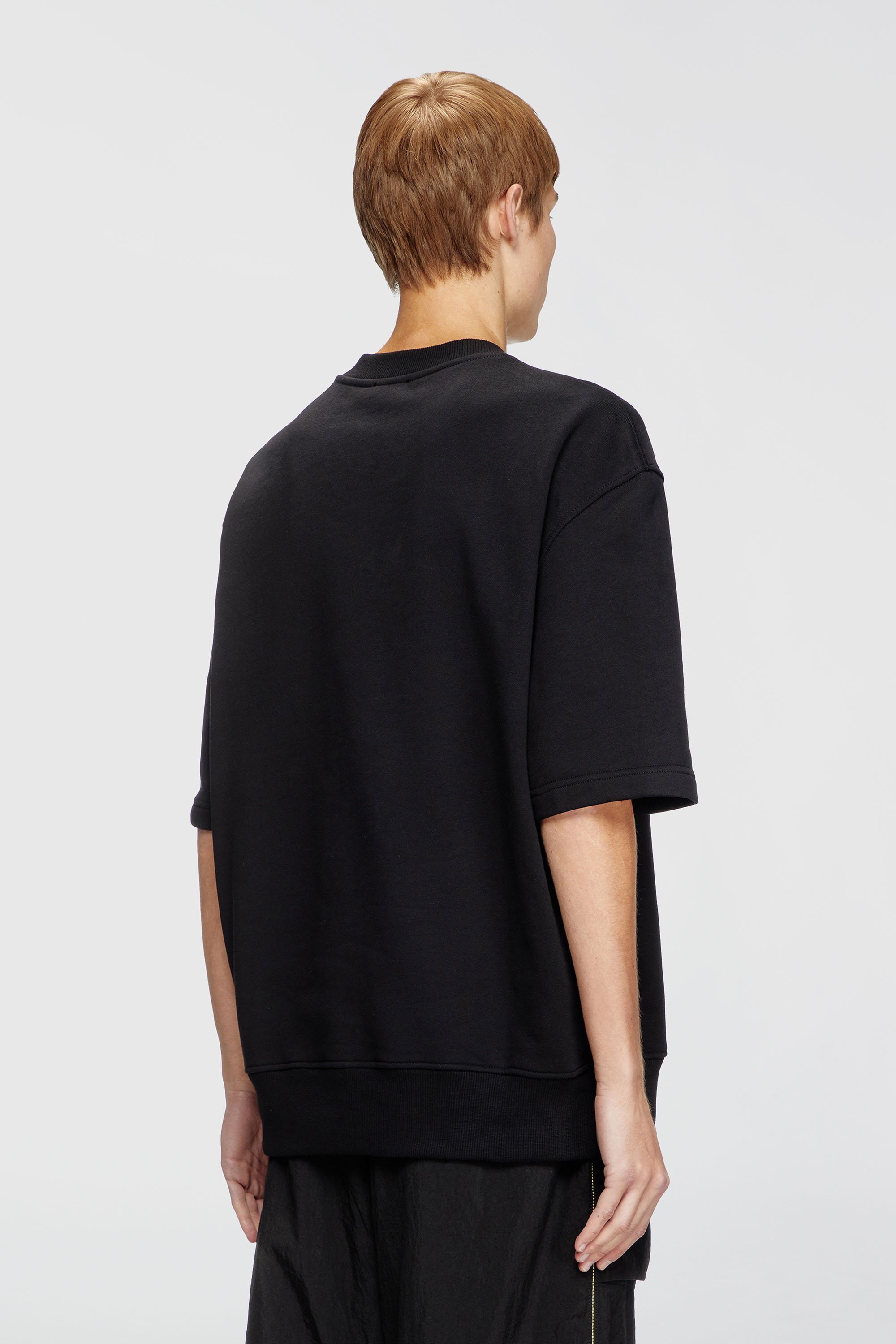 メンズ Tシャツ S-COOLING-L1 ディーゼル トップス スウェット・トレーナー ブラック