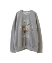 【SALE/40%OFF】CONVERSE TOKYO PIGMENT DYE JAGUAR CONSTELLATION SWEAT コンバーストウキョウ トップス スウェット・トレーナー ブラック イエロー グレー【送料無料】