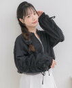【SALE/59%OFF】ems excite 袖シャーリングアソートBZ レトロガール ジャケット・アウター ブルゾン・ジャンパー ブラック ホワイト ピンク