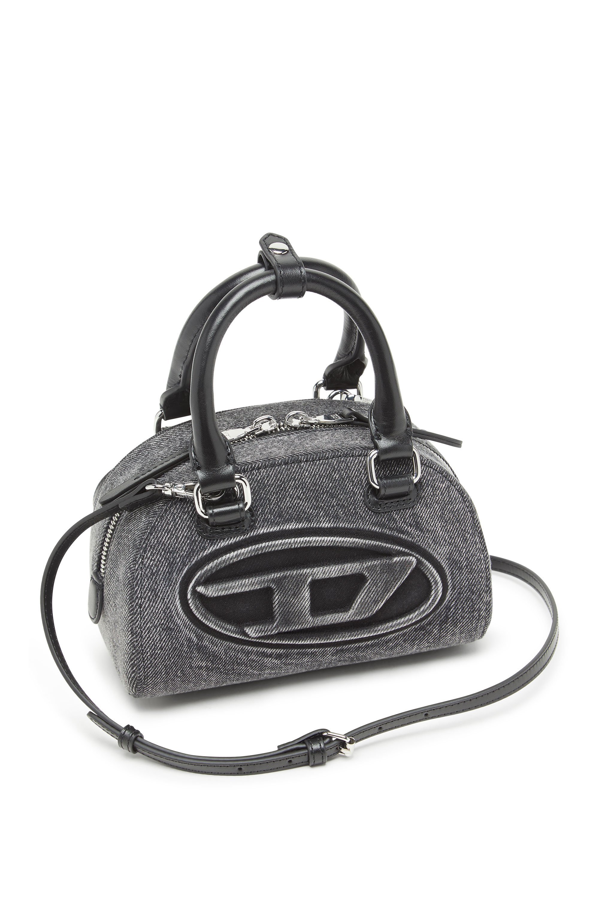 ウィメンズ クロスボディバッグ 1DR DOME CROSSBODY ディーゼル バッグ ショルダーバッグ ブラック