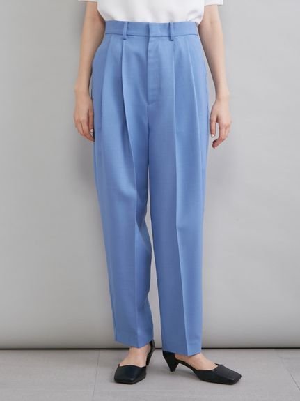 【SALE／50%OFF】Mila Owen 2タックテーパードパンツ ミラオーウェン パンツ その他のパンツ ブラック【送料無料】 stylife-15538599 Rakuten Fashion サンプル画像3