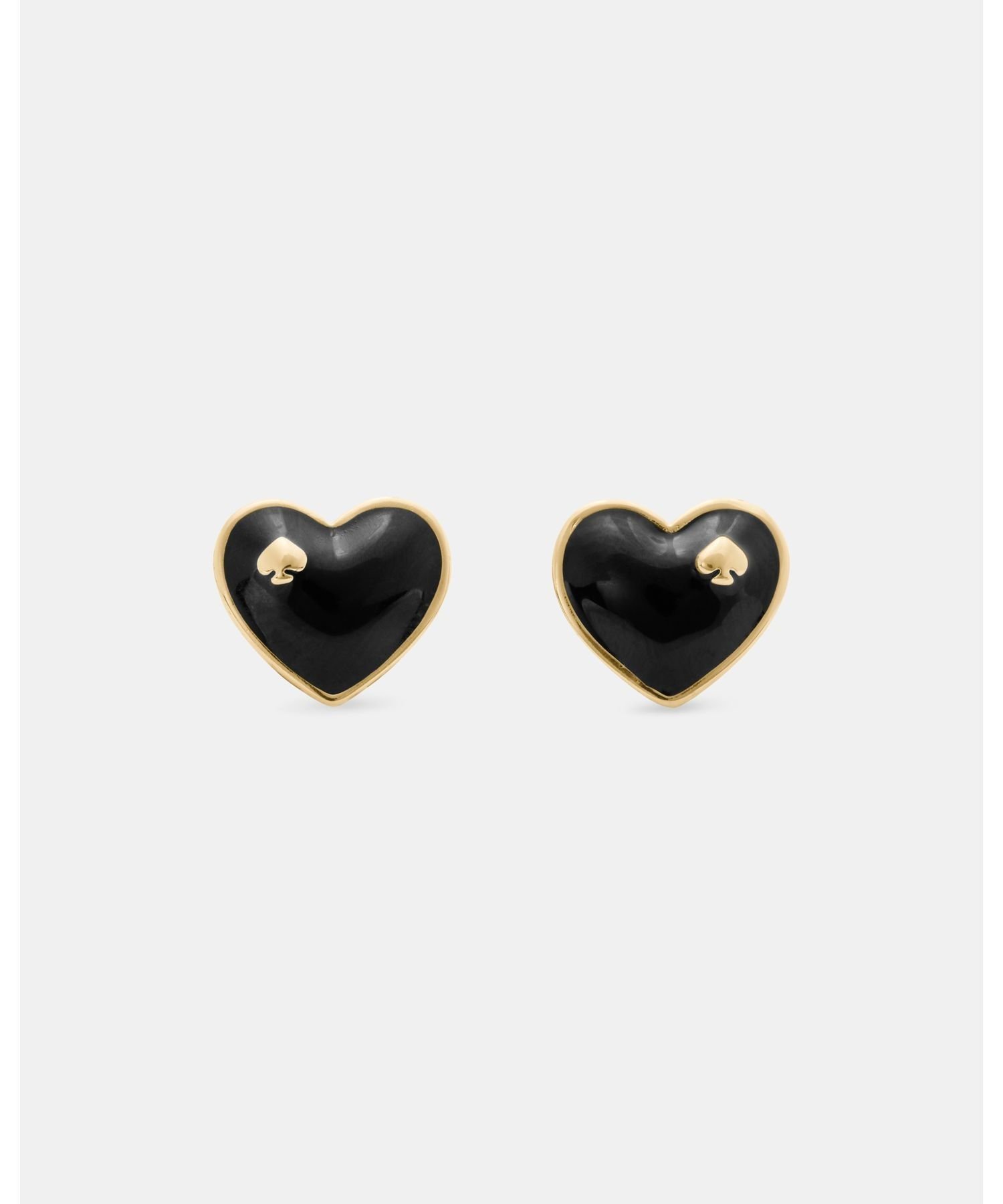 kate spade new york 【公式】ハート アンド スペード ハート スペード ピアス ケイトスペードニューヨーク アクセサリー・腕時計 ピアス ブラック【送料無料】