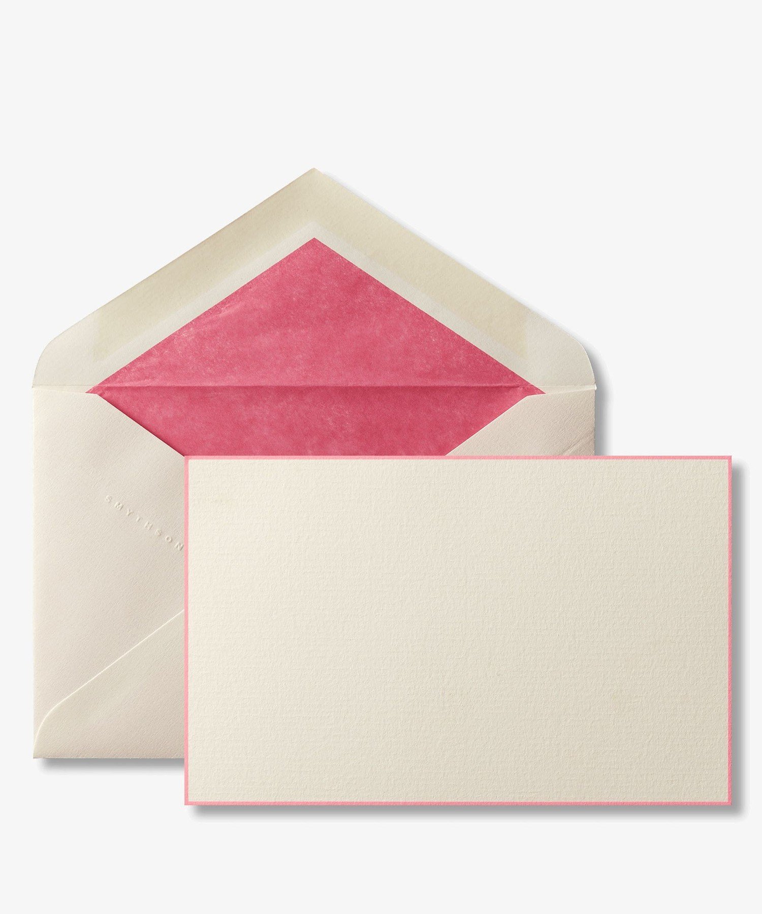 SMYTHSON Single Border Kings Cards 10 Card Set スマイソン インテリア・生活雑貨 オブジェ・置物・アート ホワイト【送料無料】