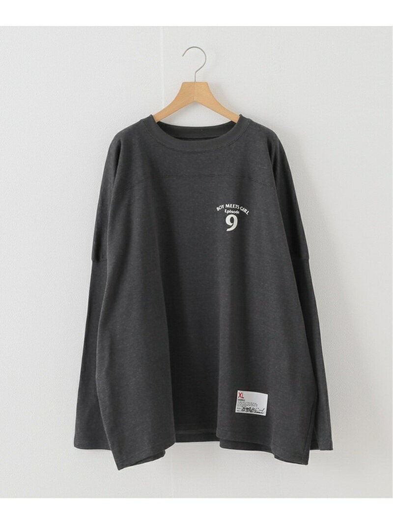 417 EDIFICE 【DAIRIKU / ダイリク】別注 EPISODE 9 VINTAGE FOOTBALL TE フォーワンセブン エディフィス トップス カットソー・Tシャツ【送料無料】のサムネイル