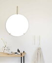 JOURNAL STANDARD FURNITURE 《予約》【MOEBE/ムーベ】WALL MIRROR 50cm 真鍮 ウォールミラー ジャーナルスタンダー...