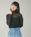 EMMEL REFINES <EMMEL REFINES>EM シアー タートル カットソー ユナイテッドアローズ グリーンレーベルリラクシング トップス カッ...