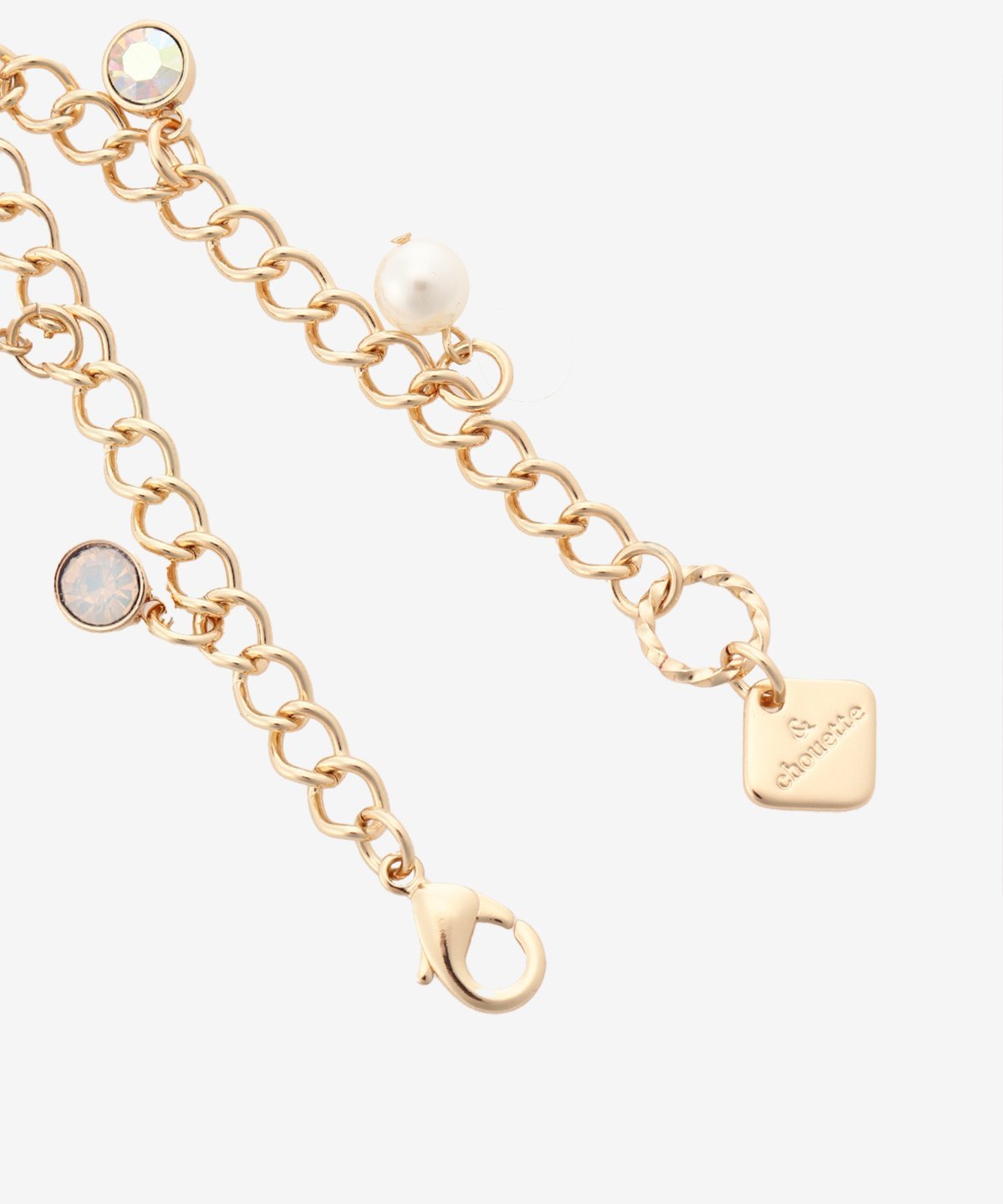 & chouette 12星座バッグチャーム(やぎ座) アンドシュエット ファッション雑貨 チャーム・キーチェーン ゴールド