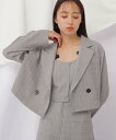 【SALE/64%OFF】JILL by JILL STUART トロピカルクロップドジャケット ジル バイ ジル スチュアート ジャケット・アウター テーラー...